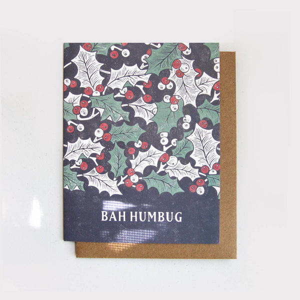 Bah Humbug Holiday Card - DIGS