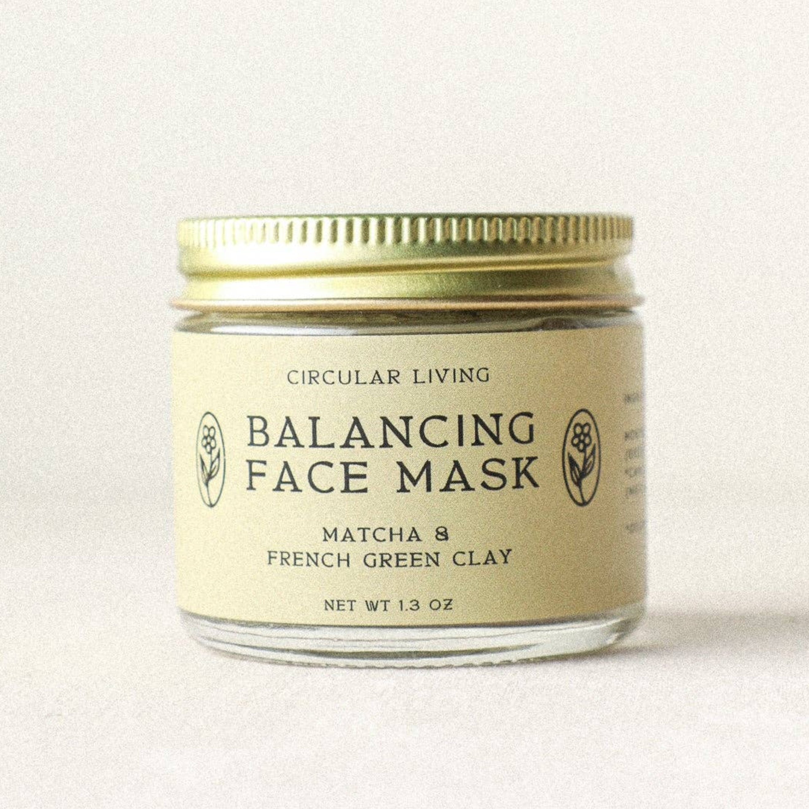 Balancing Face Mask: Matcha & French Green Clay - DIGS