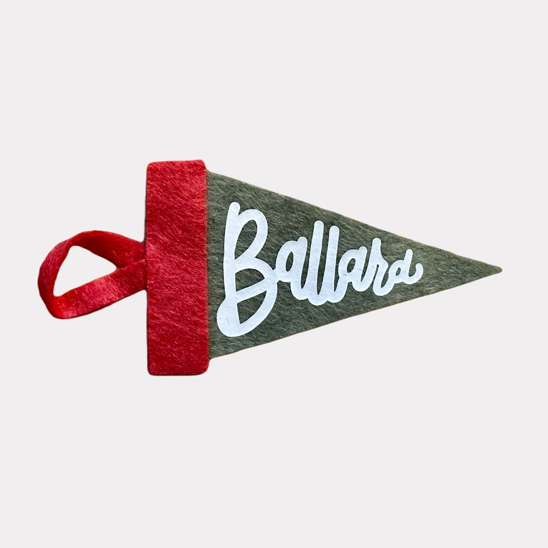 'Ballard' Mini Pennant Ornament - DIGS