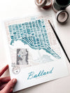 Ballard Neighborhood Map Print - DIGS