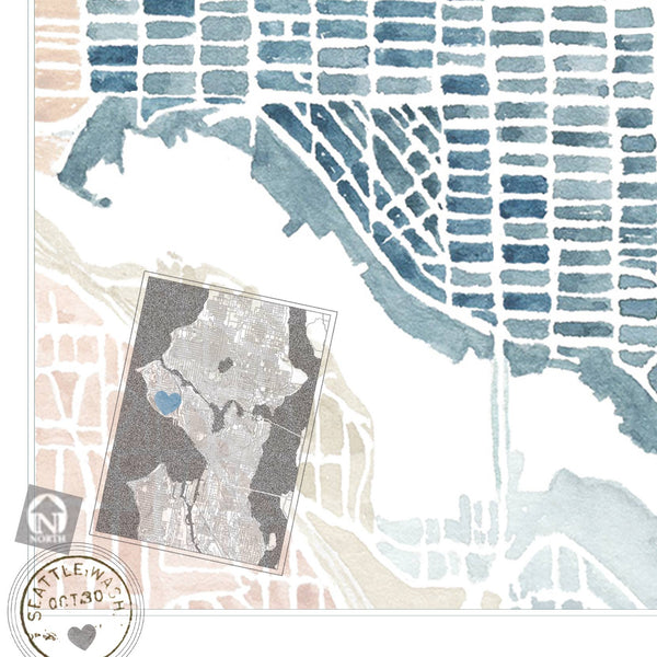 Ballard Neighborhood Map Print - DIGS