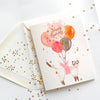 Balloon Cat Birthday Card - DIGS