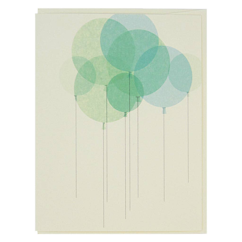 Balloons Celebration Card - DIGS