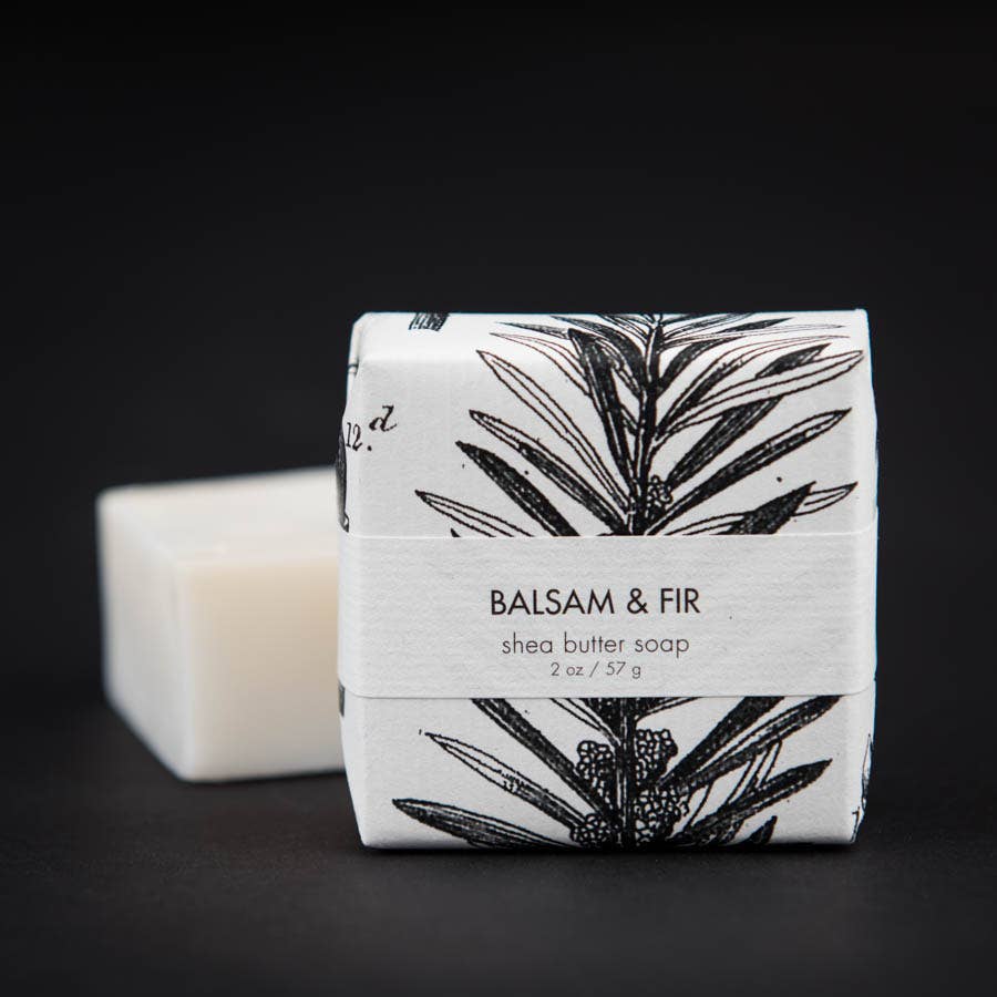 Balsam & Fir Petite Shea Butter Soap - DIGS