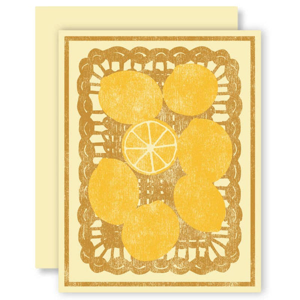 Basket of Lemons Card - DIGS