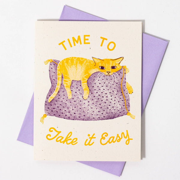 Time to Take it Easy Card