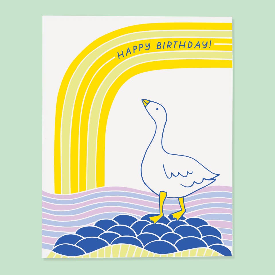 Bday Goose Card - DIGS