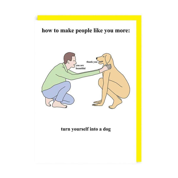 Be a Dog Card - DIGS