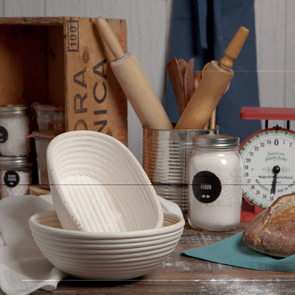 Bread Proofing Oval Basket