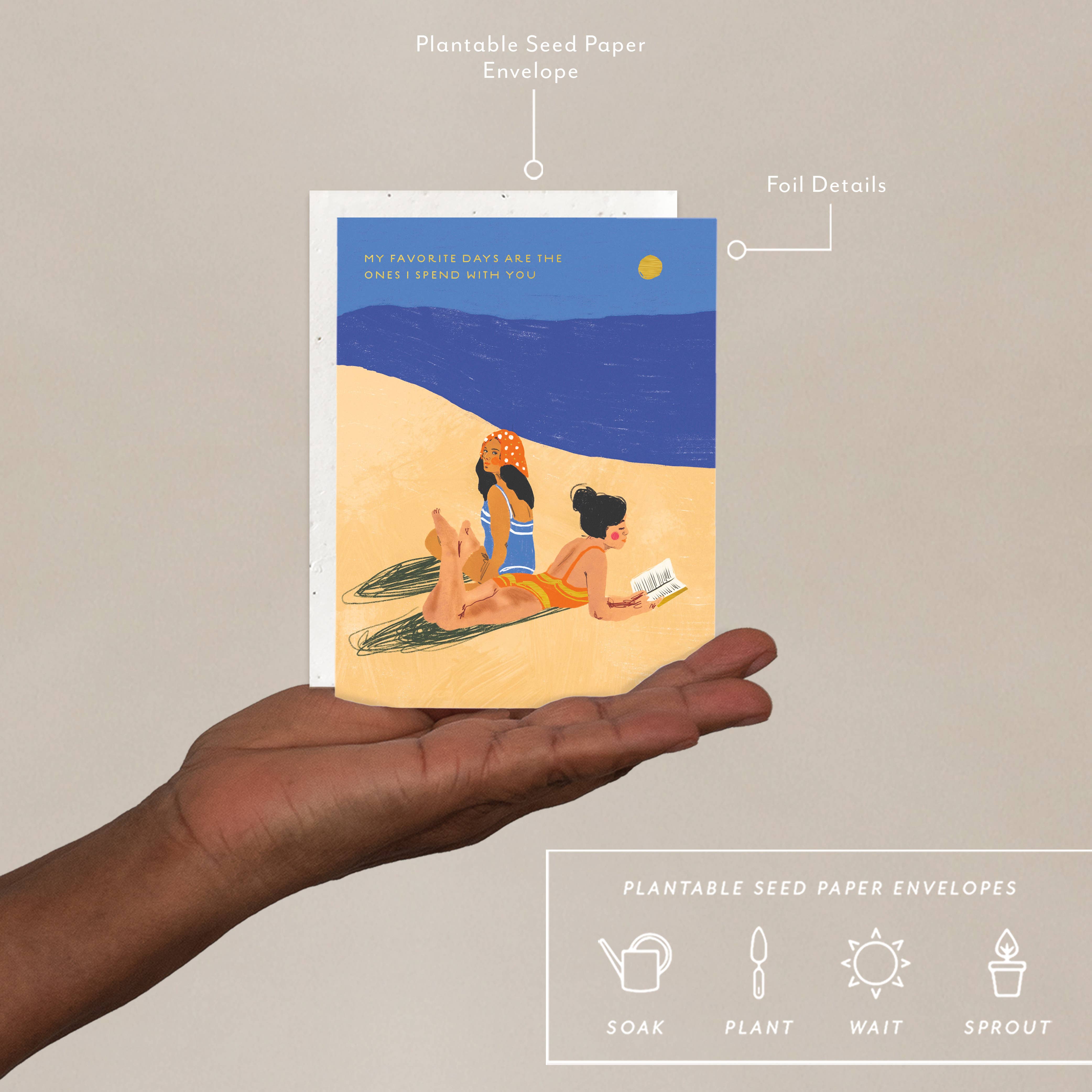 Beach Girls Love Card - DIGS