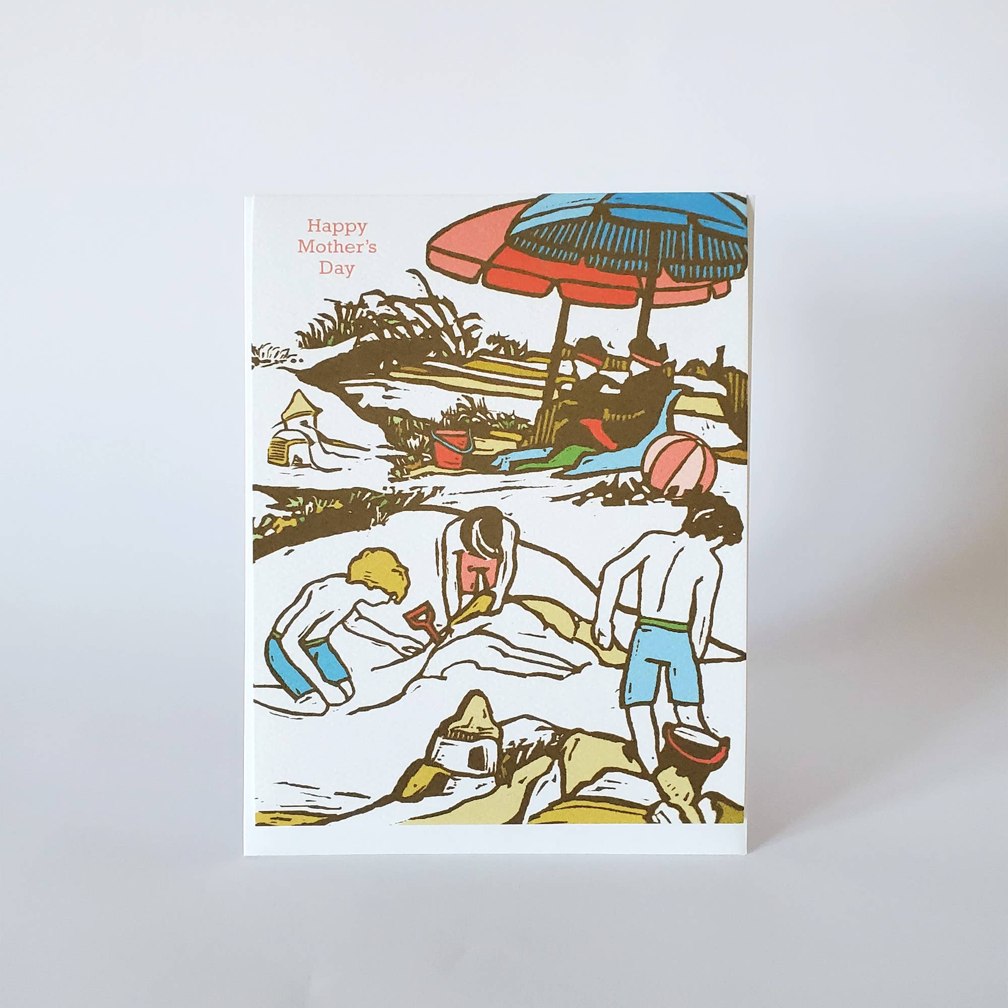 Beach Play Happy Mother's Day Card - DIGS