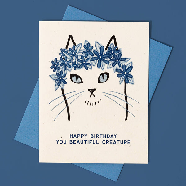 Beautiful Creature Birthday Card - DIGS