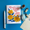 Beautiful Mums Birthday Card - DIGS