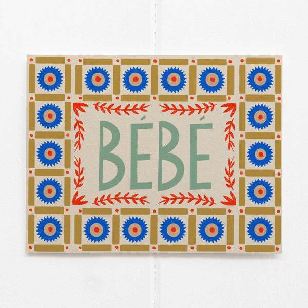 Bebe Baby Card - DIGS