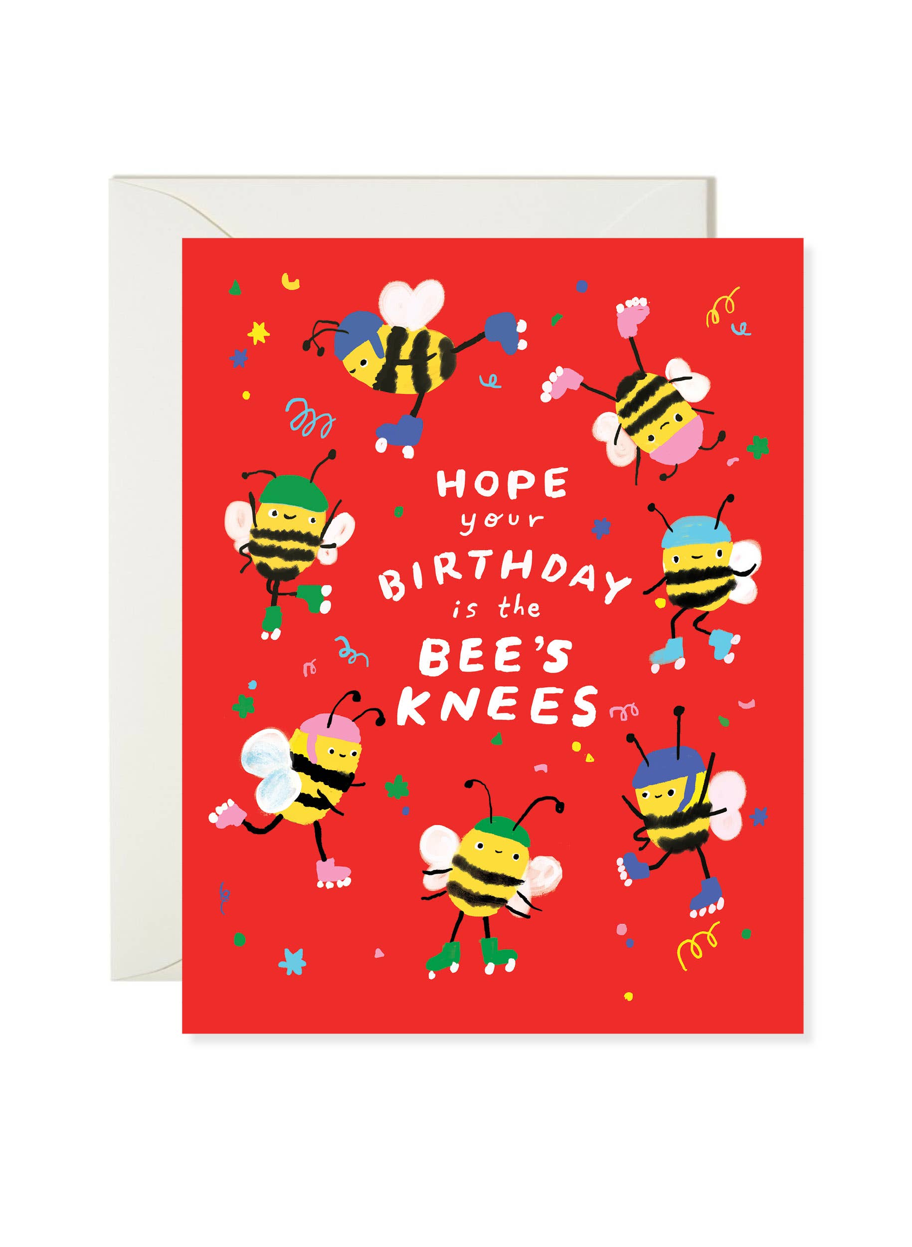Bee's Knees Birthday Card - DIGS