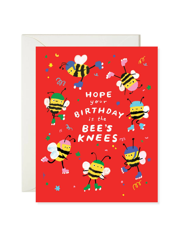 Bee's Knees Birthday Card - DIGS
