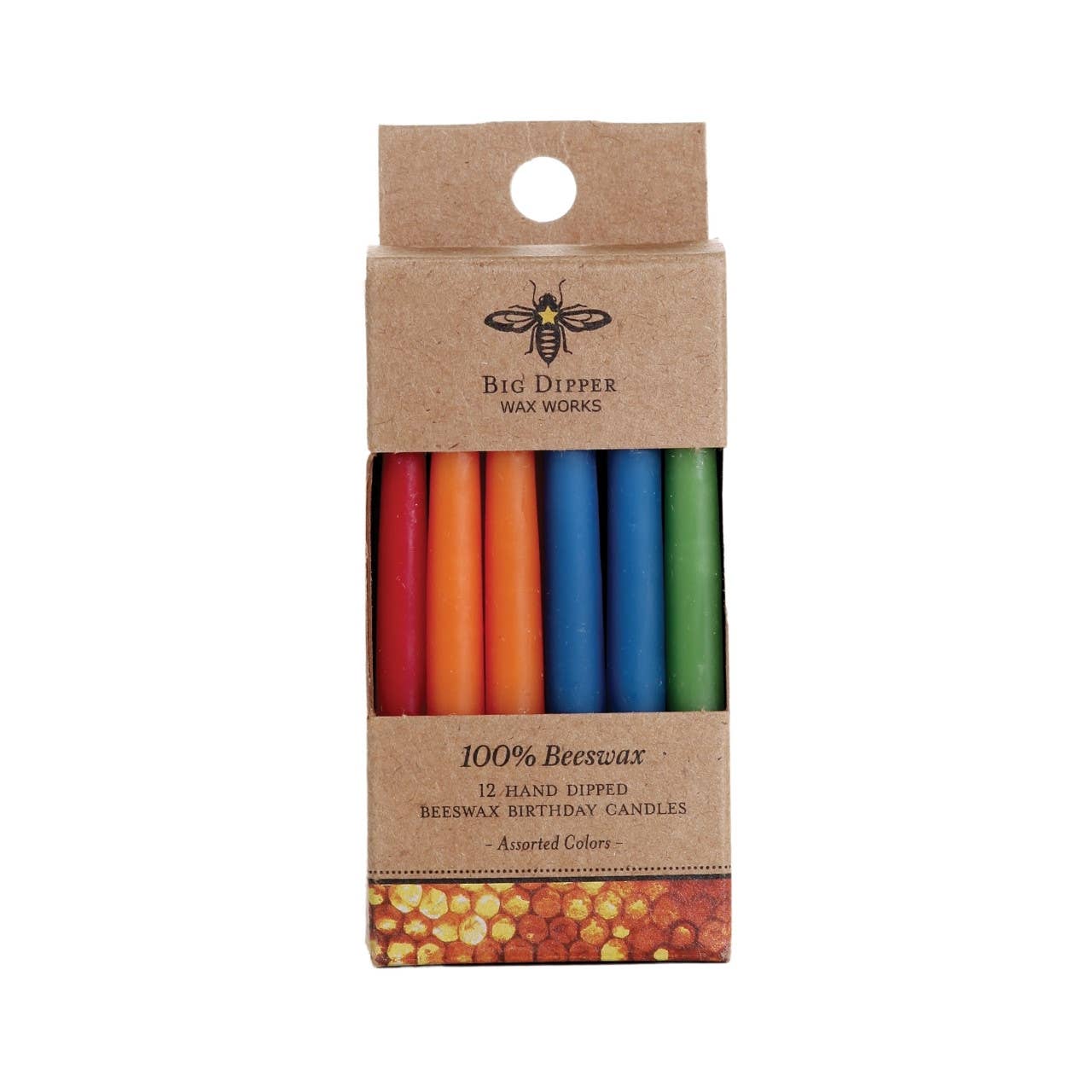 Beeswax Birthday Candles - DIGS