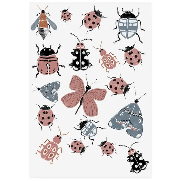 Beetle Tattoo Sheet - DIGS