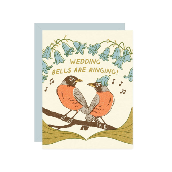 Bells Ringing Wedding Card - DIGS
