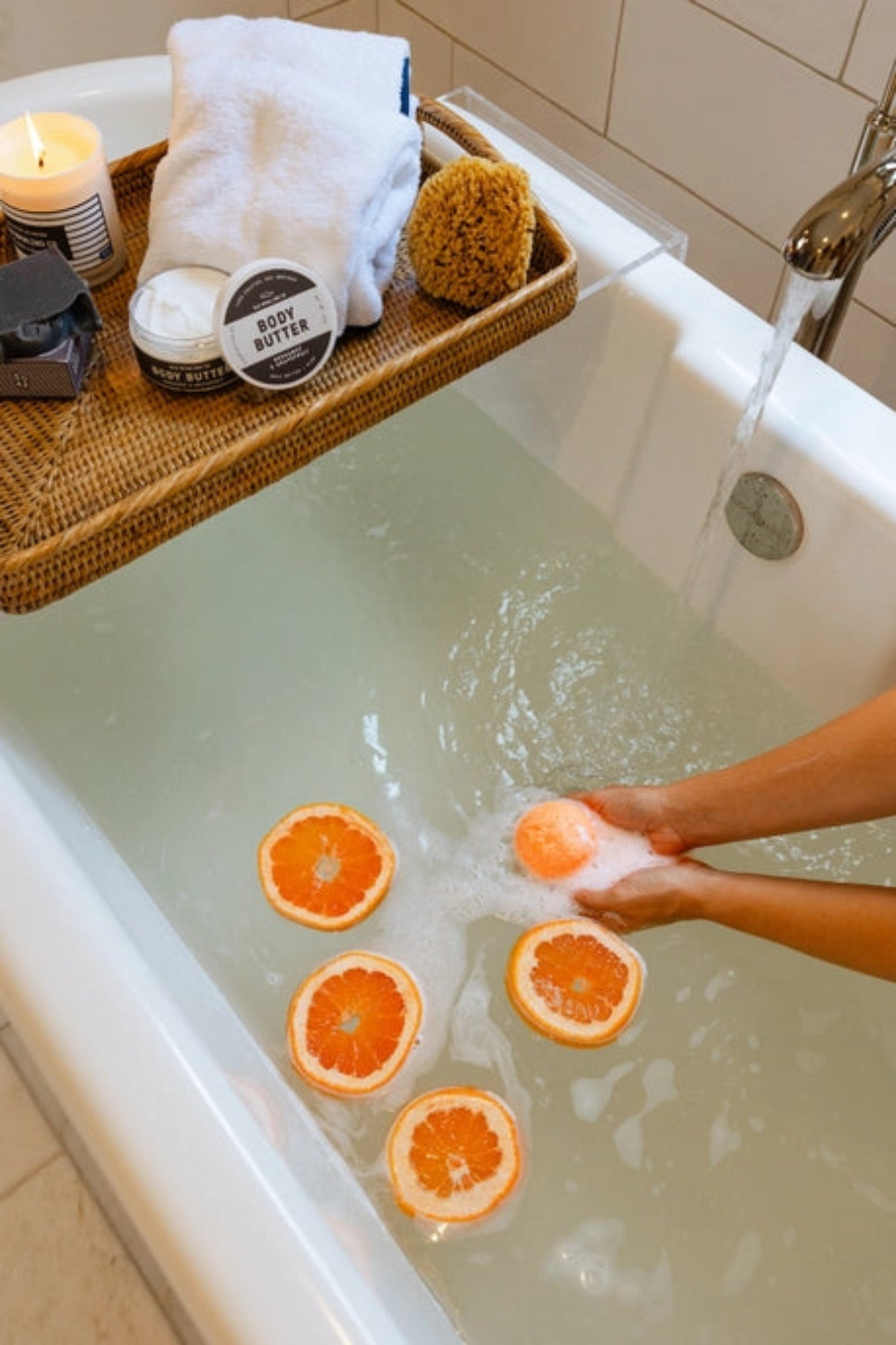 Bergamot & Grapefruit Bath Bomb - DIGS