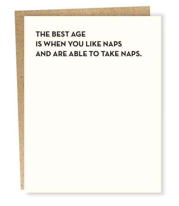 Best Age Naps Card - DIGS