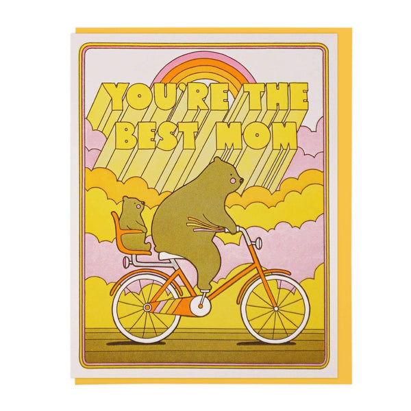 Best Mom Biking Bears Card - DIGS