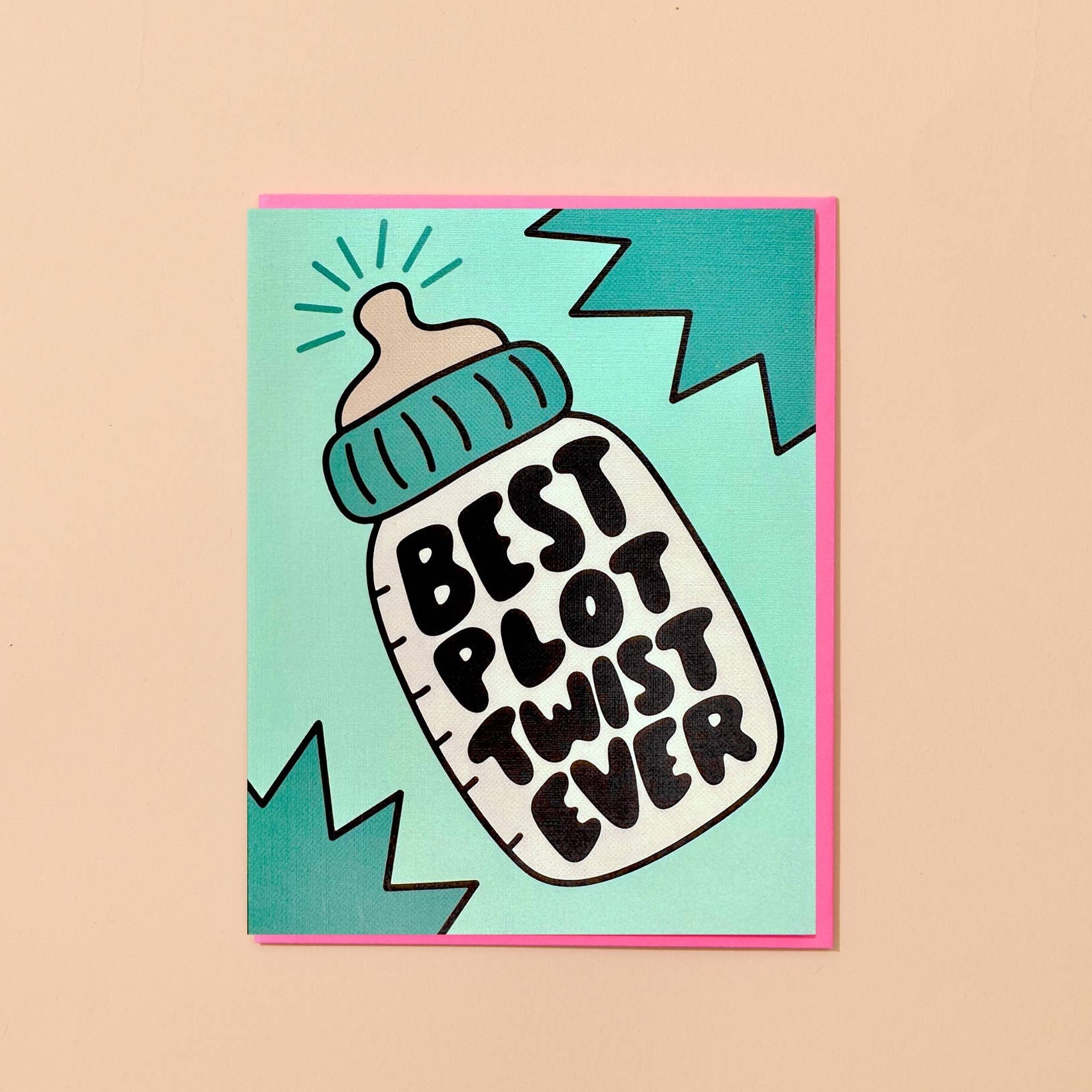 Best Plot Twist Baby Card - DIGS