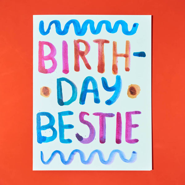 Bestie Birthday Card - DIGS