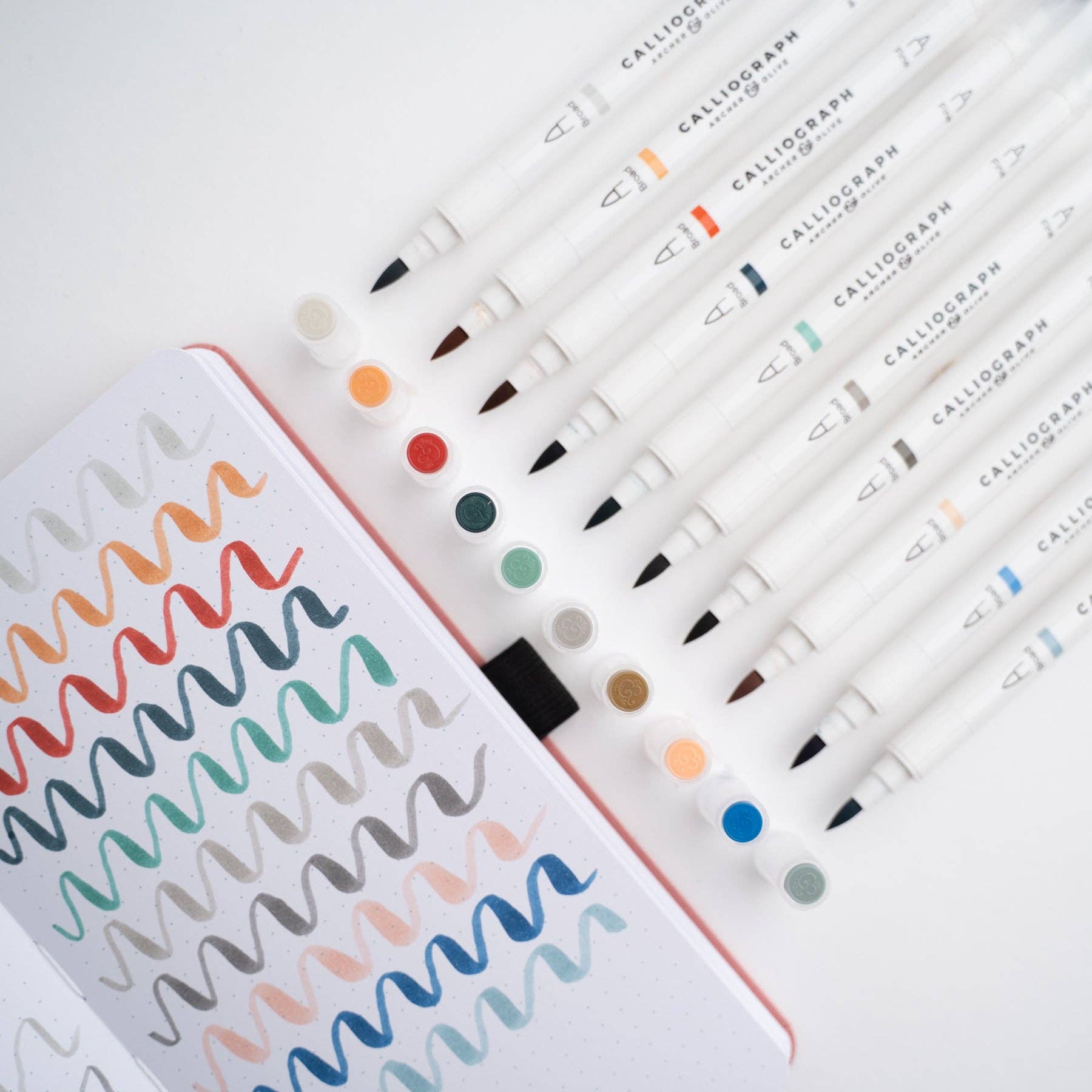 Beyond The Sea Set/10 Calliograph Pens - DIGS