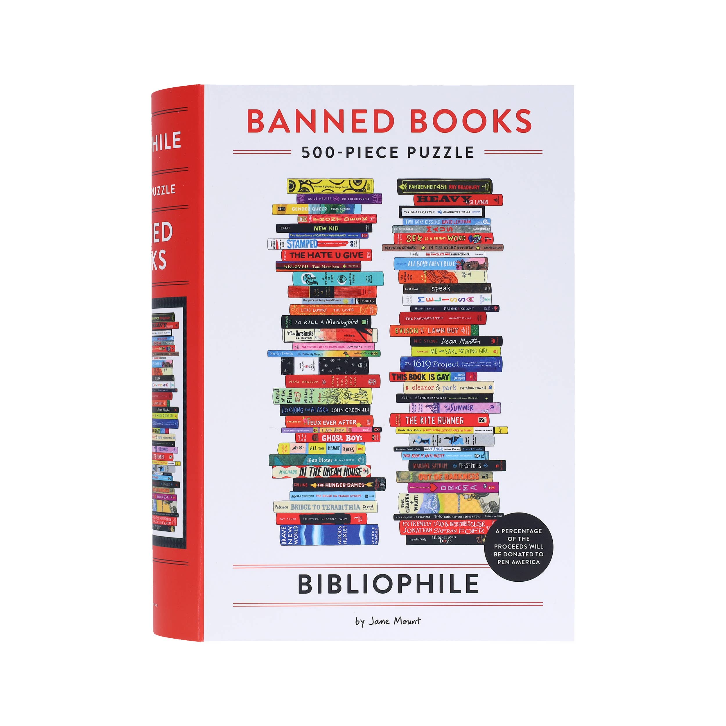 Bibliophile Banned Books Puzzle - DIGS