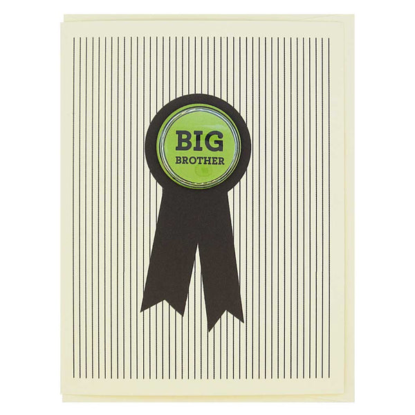 Big Brother Pin New Baby Card - DIGS
