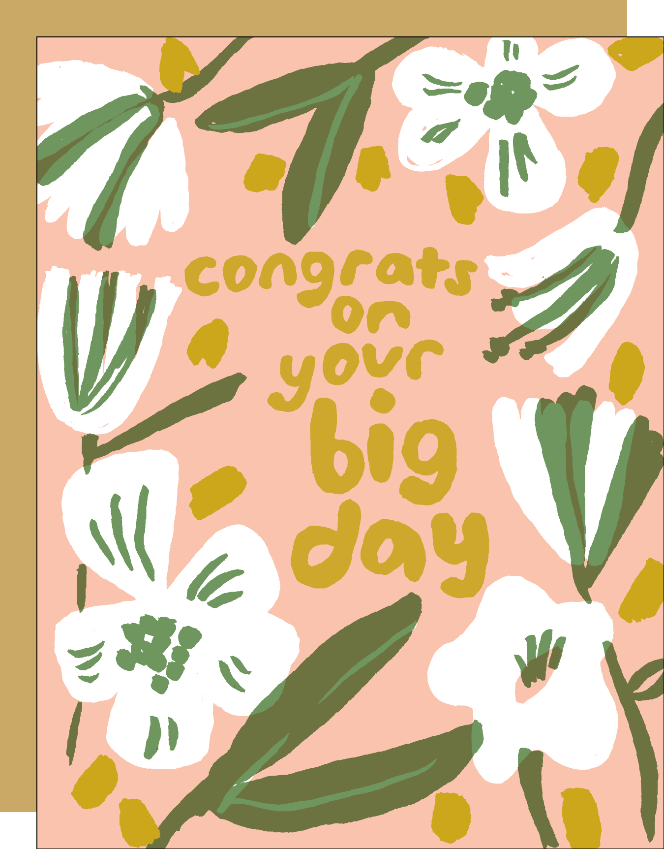 Big Day Congrats Card - DIGS
