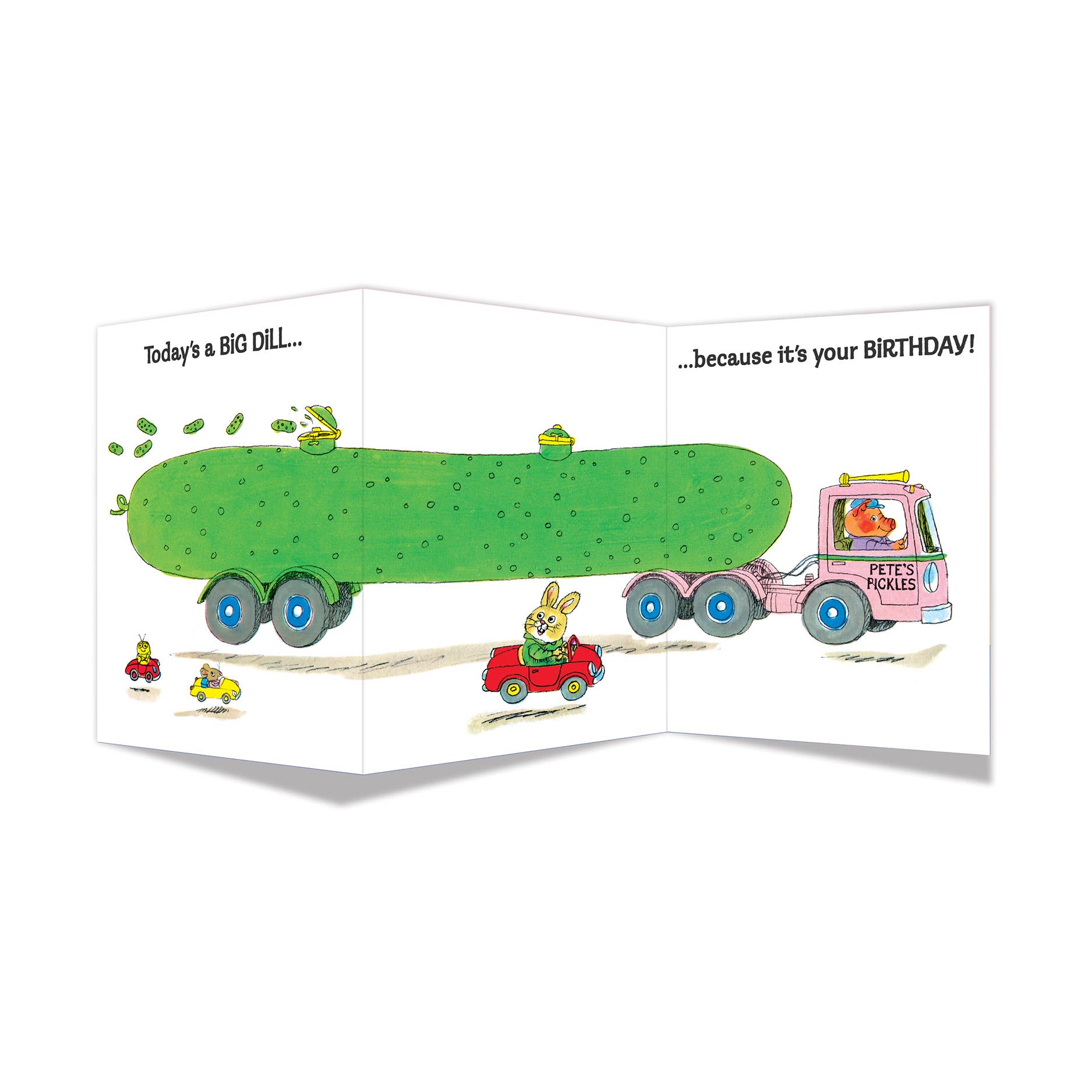 Big Dill Birthday Tri - Fold Card - DIGS