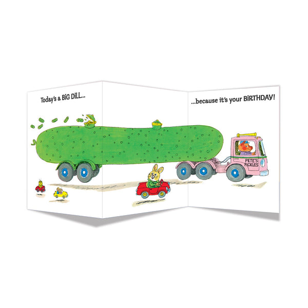 Big Dill Birthday Tri - Fold Card - DIGS