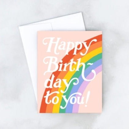 Big Rainbow Card - DIGS