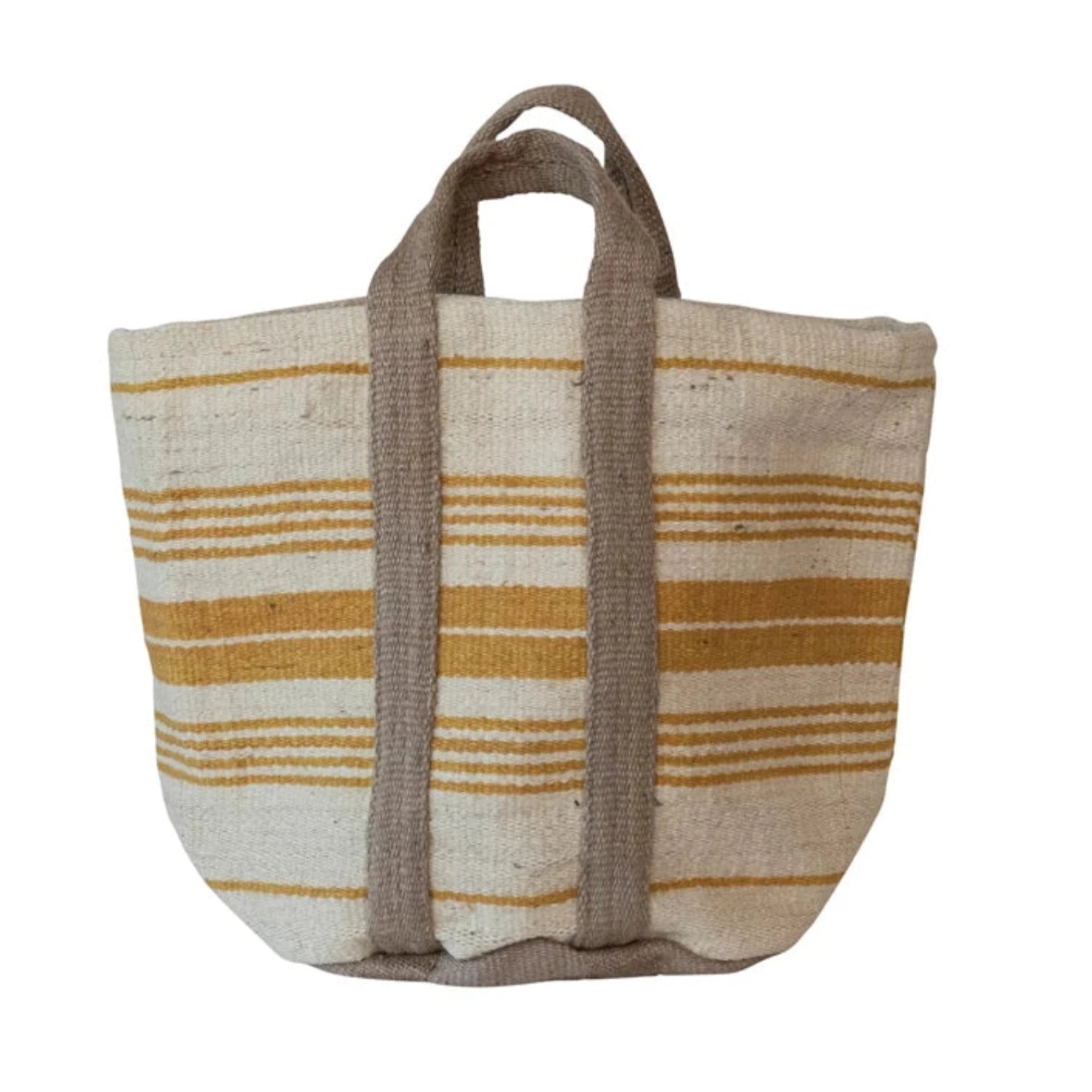 Big Striped Jute Tote - DIGS