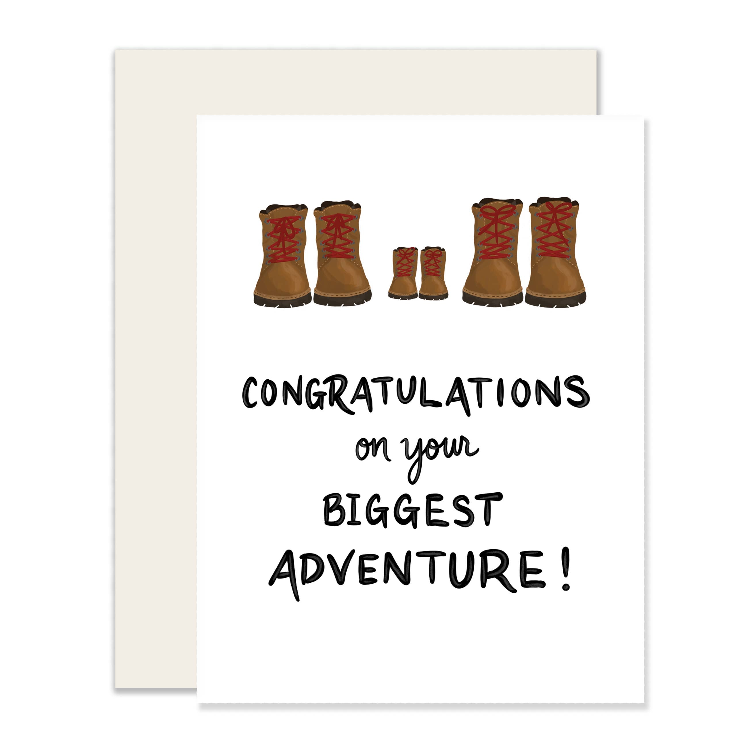 Biggest Adventure Baby Card - DIGS