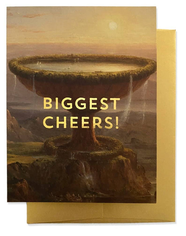 Biggest Cheers Congrats Card - DIGS