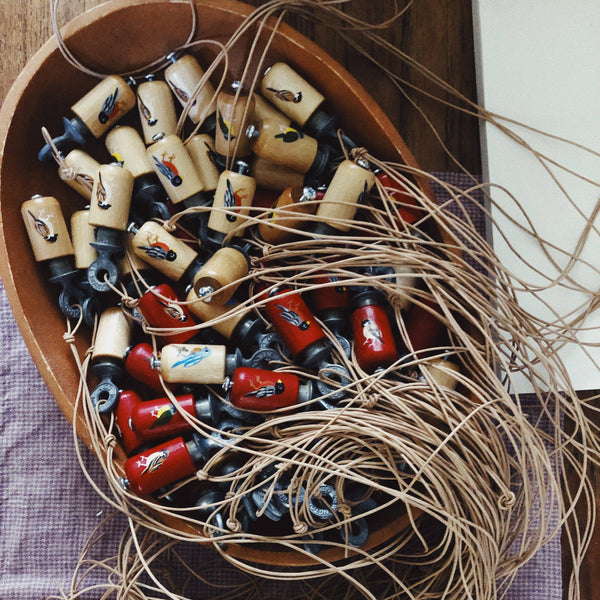 Bird Call Necklace - Red - DIGS