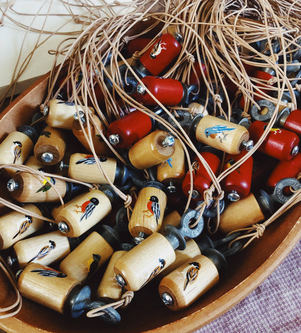 Bird Call Necklace - Red - DIGS