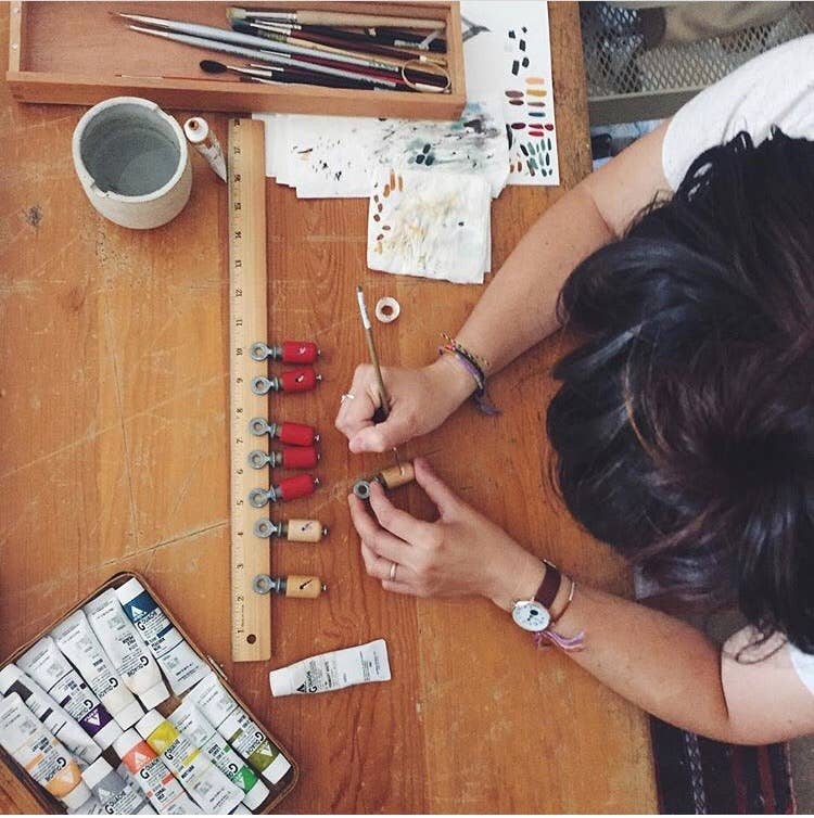 Bird Call Necklace - Red - DIGS