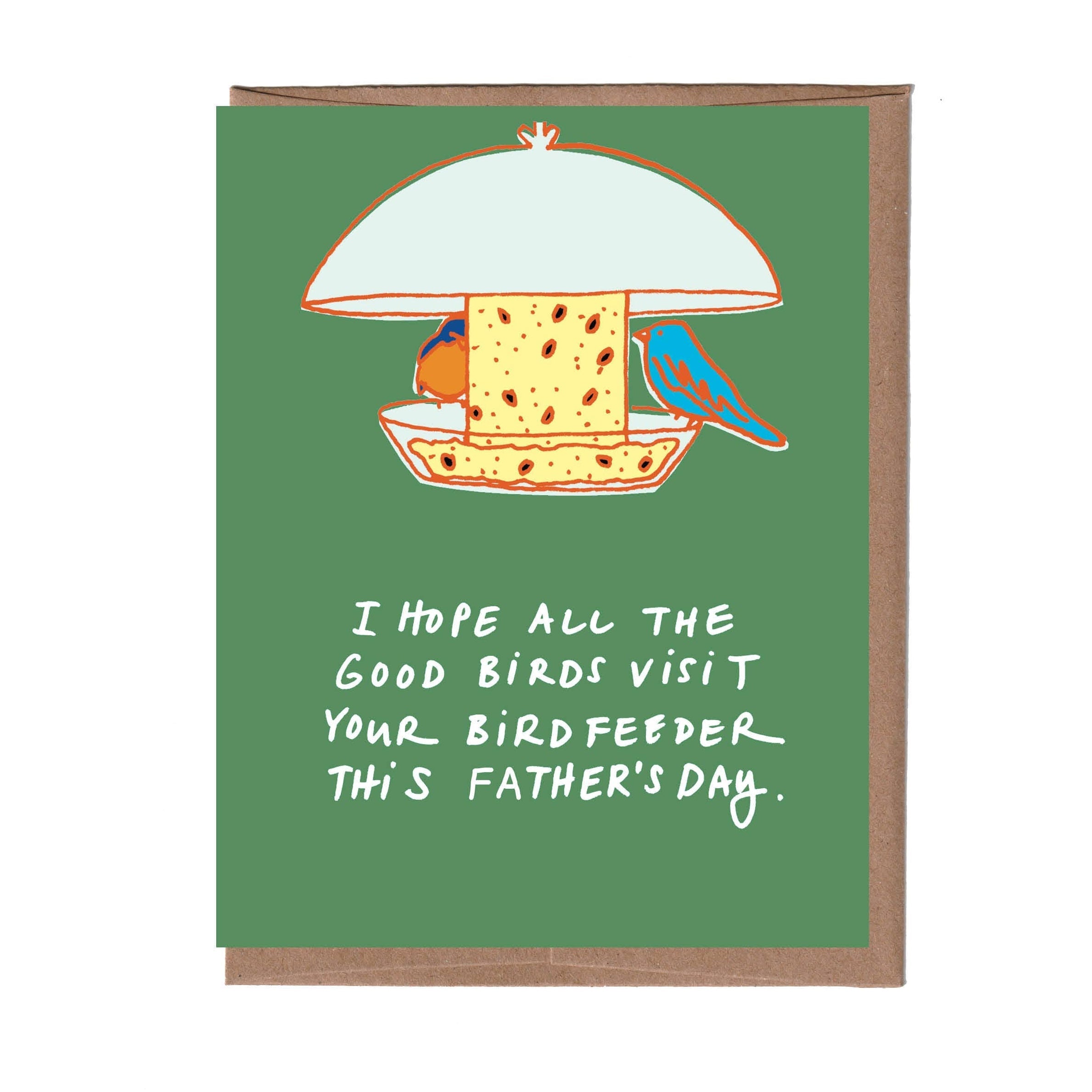 Bird Feeder Father's Day Card - DIGS