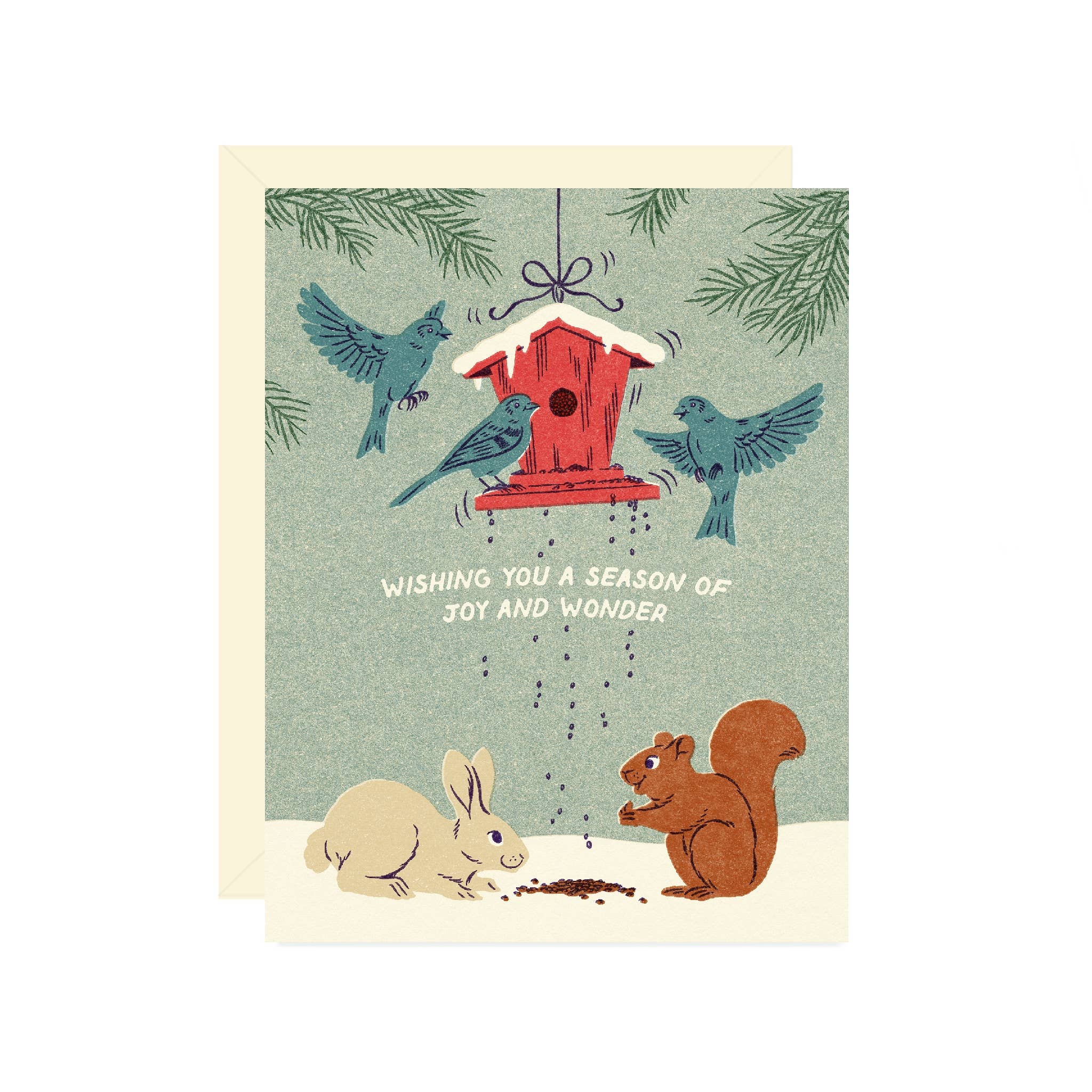 Bird Feeder Holiday Cards - DIGS