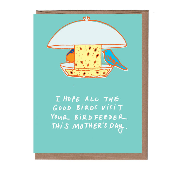 Bird Feeder Mother's Day Card - DIGS