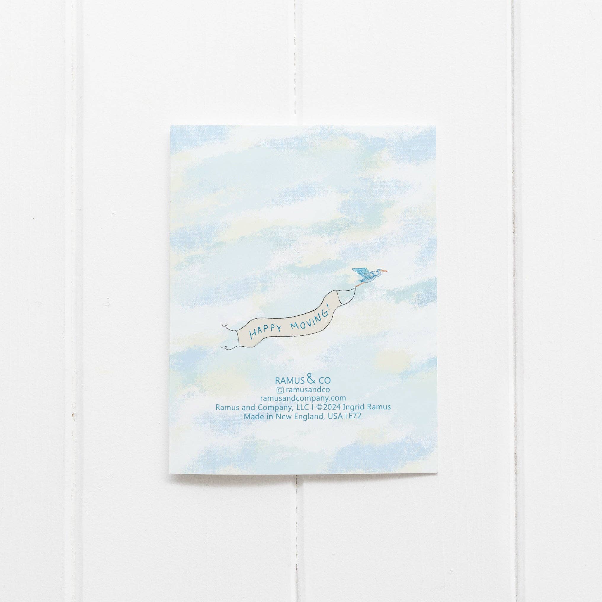 Bird Migration New Home Card - DIGS