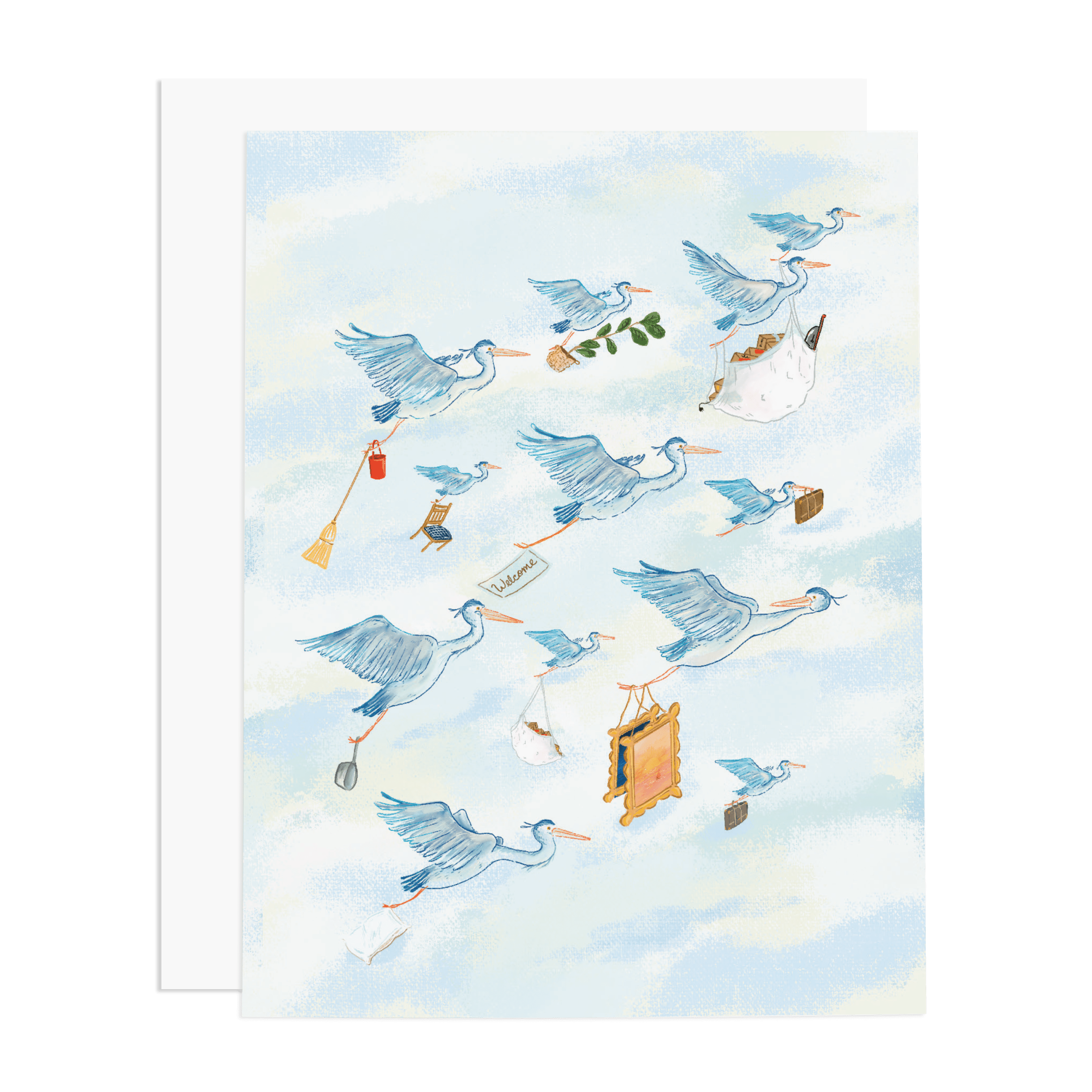 Bird Migration New Home Card - DIGS