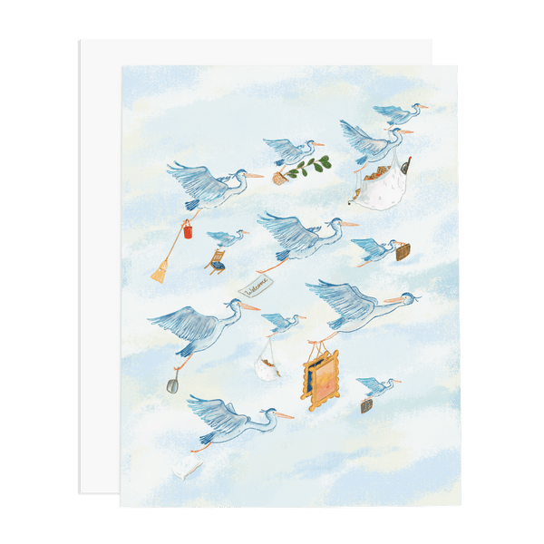 Bird Migration New Home Card - DIGS
