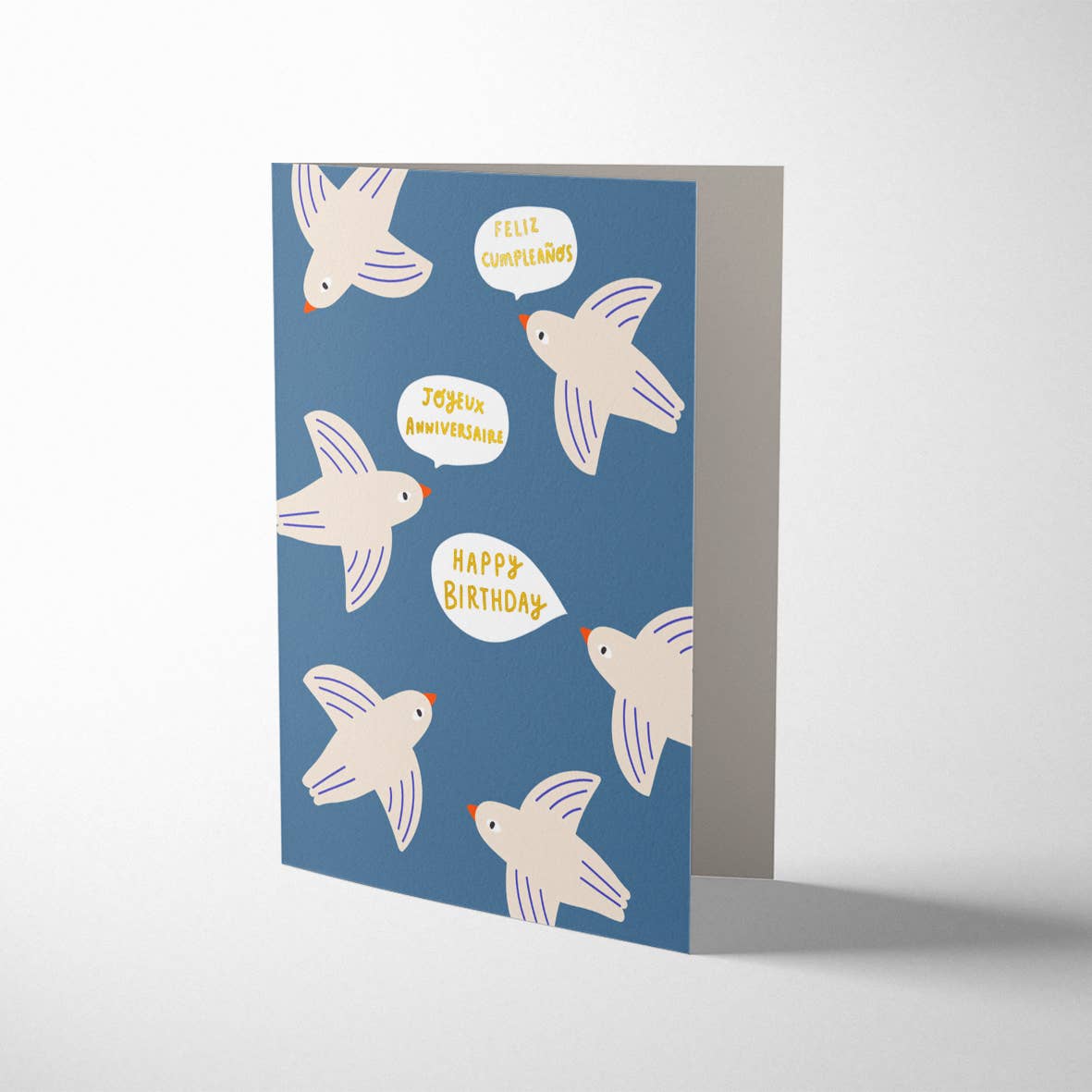 Birds Birthday Card - DIGS