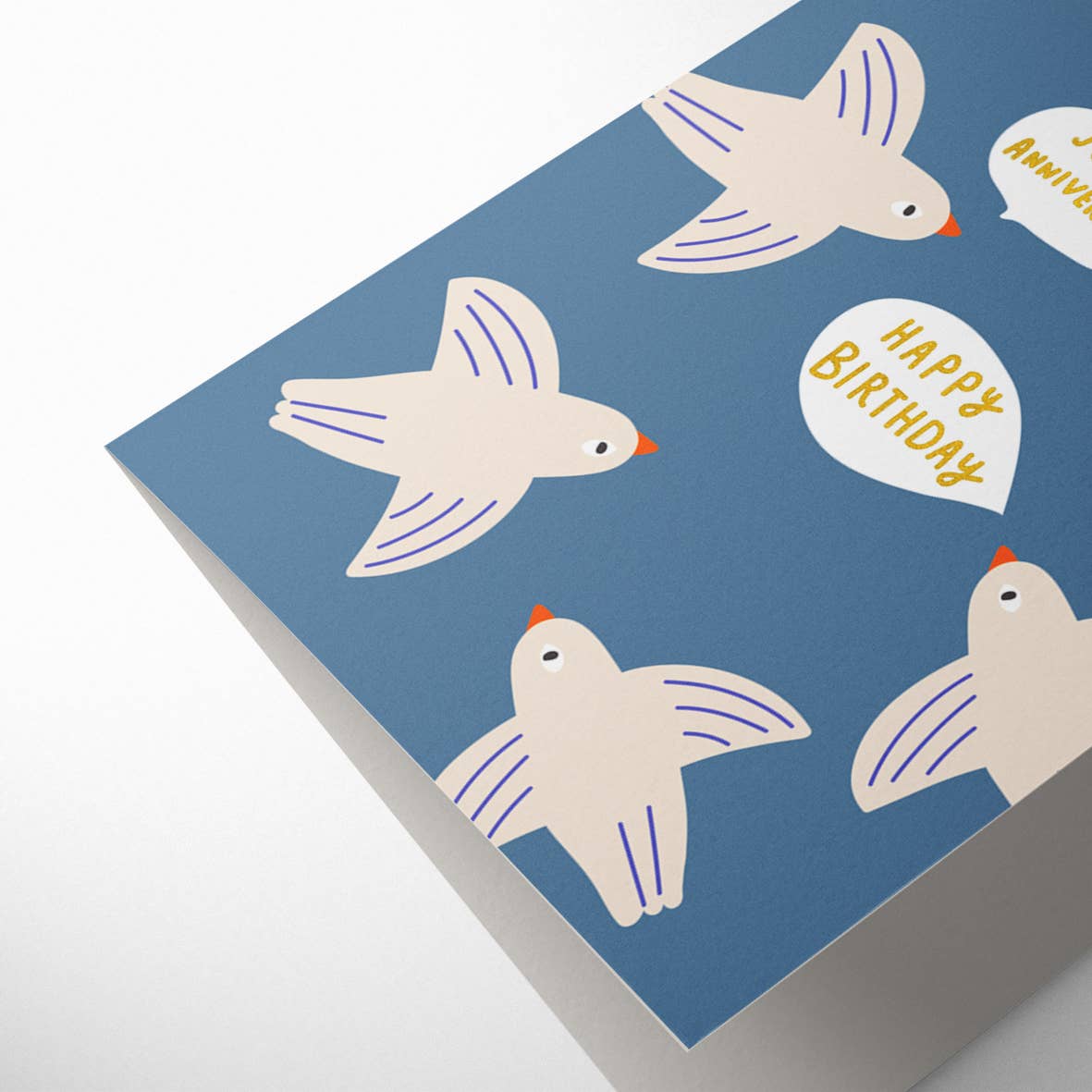 Birds Birthday Card - DIGS