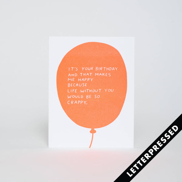 Birthday Balloon Card - DIGS